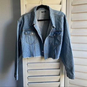Nasty Gal Cropped Jean Jacket